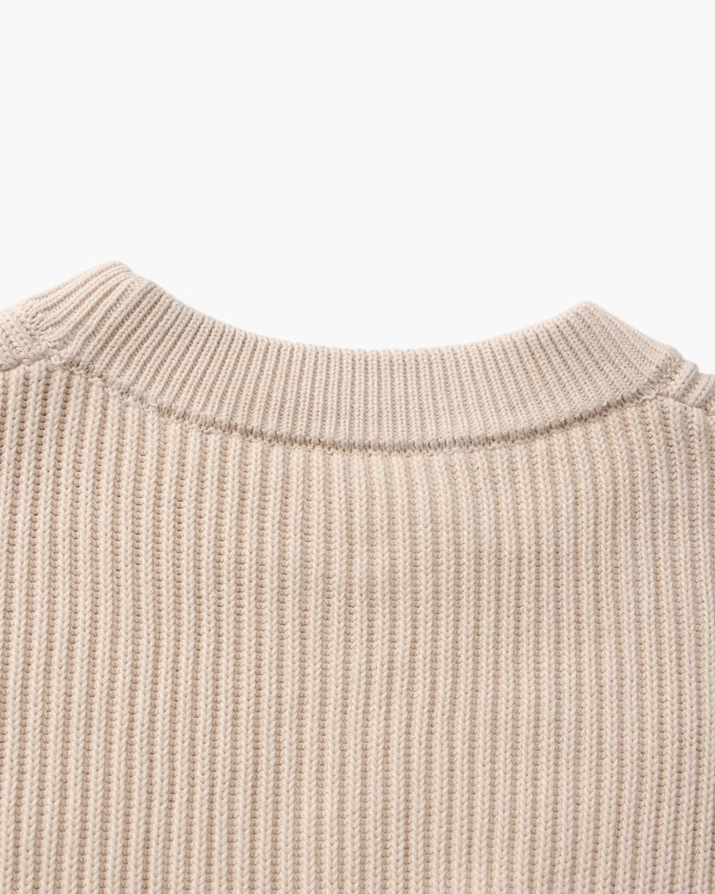Rib Knit Crewneck